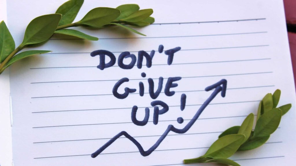 Blogbanner Dont give up