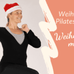 Pilatesübung: der Weihnachtsmann
