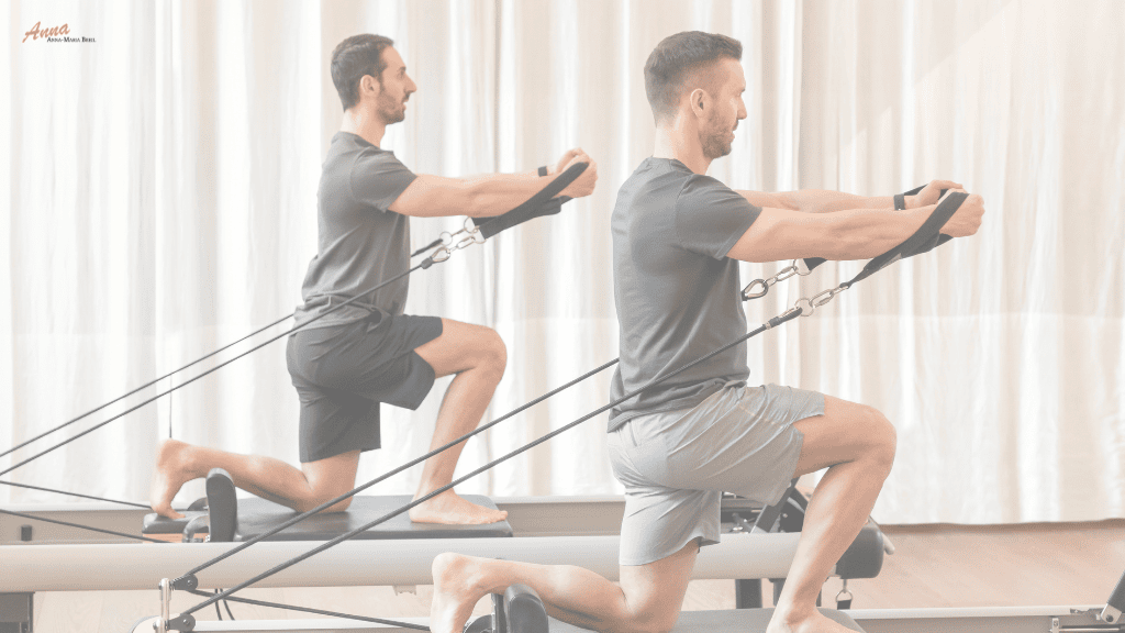 Krafttraining am Pilatesreformer