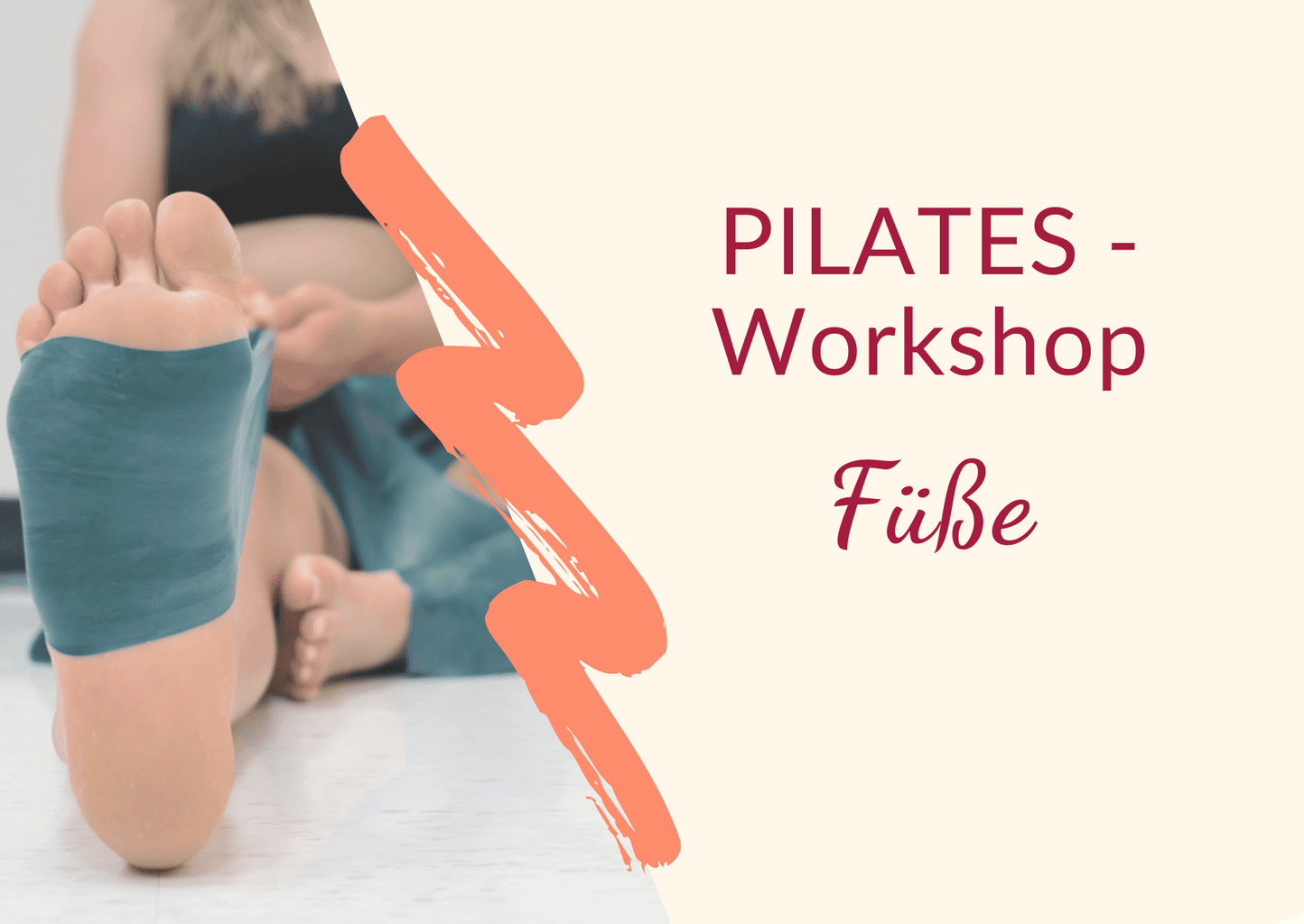 Woo Produktbild Pilates-Workshop Füsse