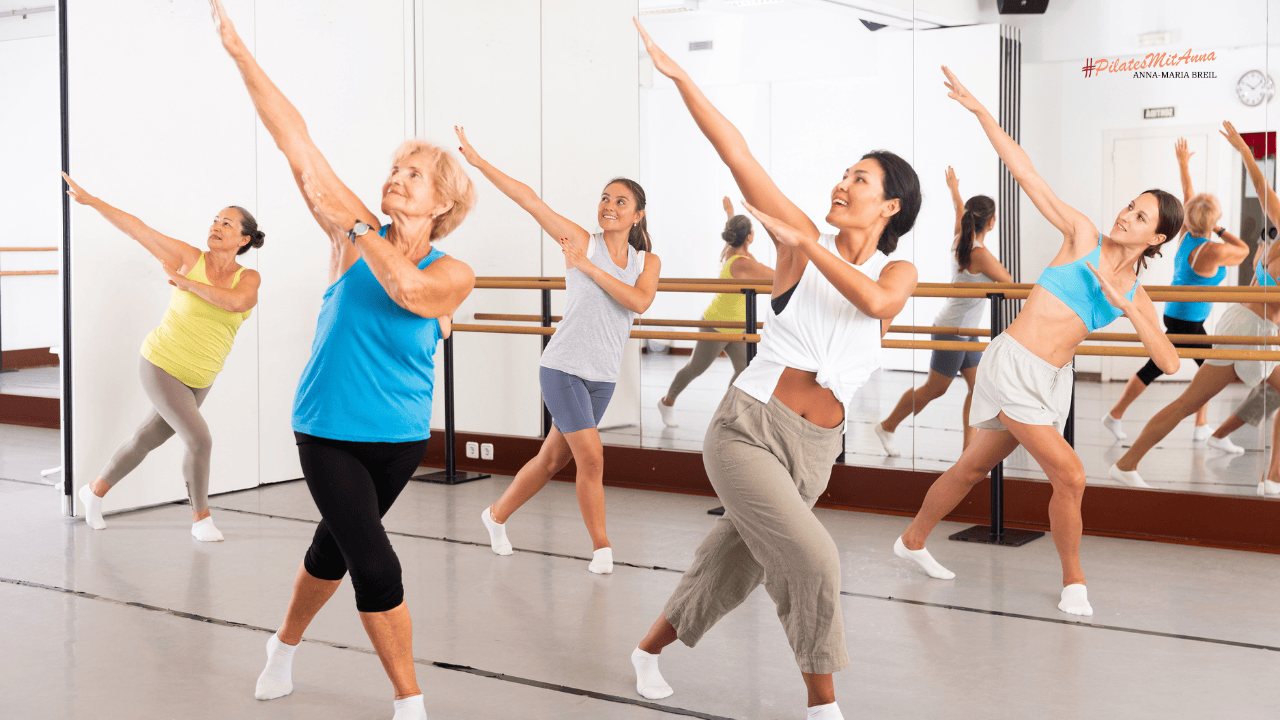 Pilates macht Tanzen möglich in jedem Alter Senioren beim Tanzen